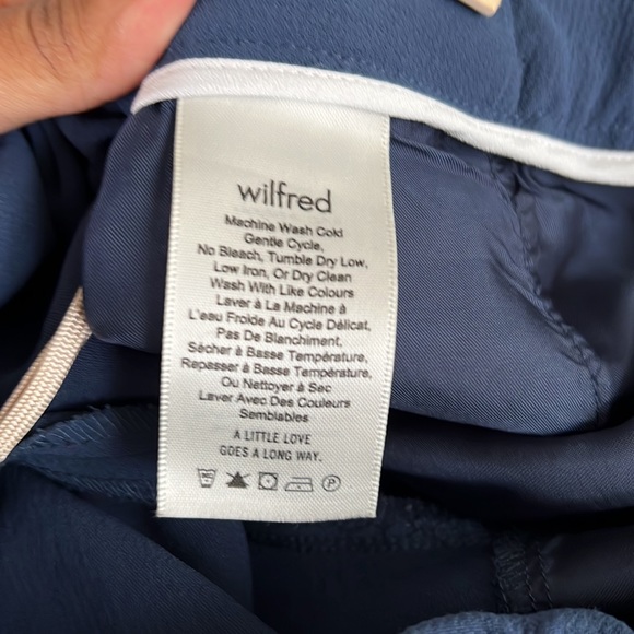 Wilfred Aritzia Pull On Straight Leg Pants - Picture 5 of 8